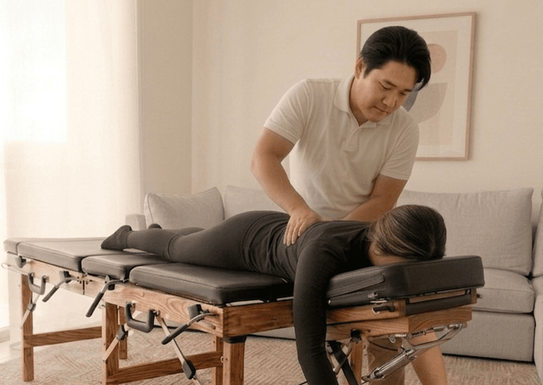 Mobile chiropractic care at home